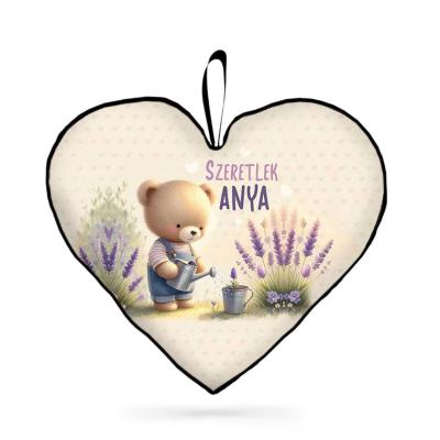 Anyak Napi Ajandek Anyanak Nagy Sziv Parna P391 Szeretlek Anya Levendulas Maci