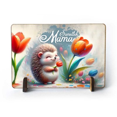 Anyak Napi Ajandek Nagymamanak Fatabla Tft120 Szeretlek Mama Suni Tulip