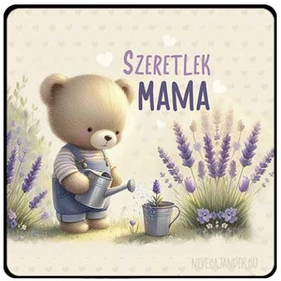 Anyak Napi Ajandek Nagymamanaknegyzet Hutomagnes Nh271 Szeretlek Mama
