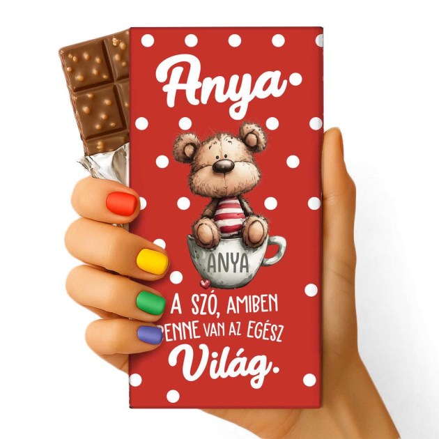 Anyak Napi Feliratos Csokolade Csoki Anyak Napi Csoki 196 Anya A Szo Amibe Benne Van A Vilag