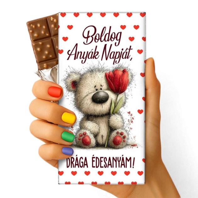 Anyak Napi Feliratos Csokolade Csoki Anyak Napi Csoki 199 Boldog Anyak Napjat Draga