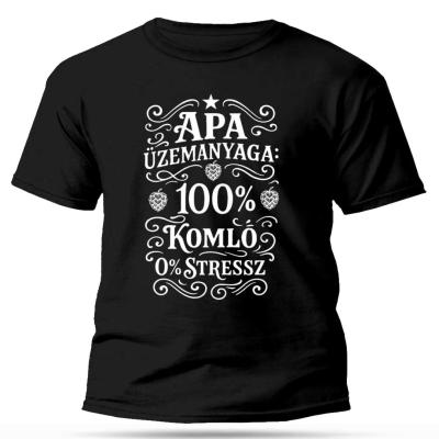 Apak Napi Ajandek Apaknak Apa Uzemanyaga Polo Vicces Polo Nevesajandek Px320 Fekete