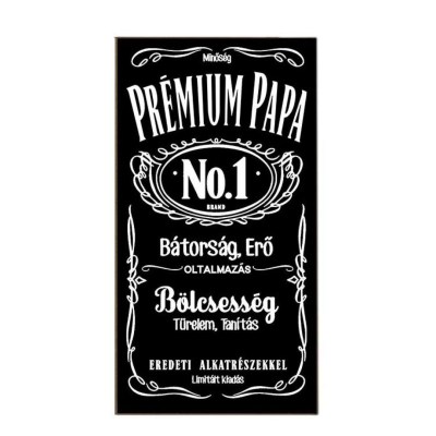 Apak Napi Ajandek Apaknak Fa Dekor Tabla Hutomagnes Hfd106 Premium Papa