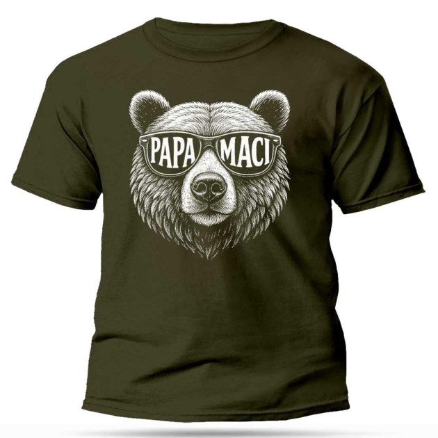Apak Napi Ajandek Apaknak Papaknak Papa Maci Polo Vicces Polo Nevesajandek Px319 Khaki