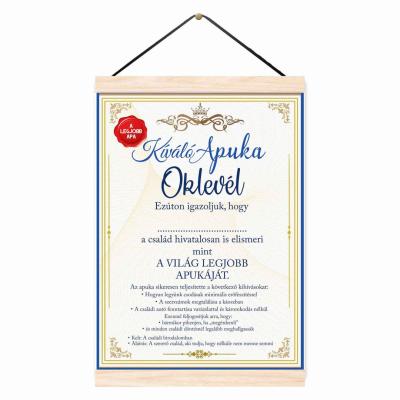 Apak Napi Ajandek Apaknak Oklevel Apa Kivalo Apuka Oklevel Ezuton Hivatalosan Is