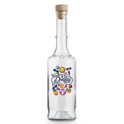 Balaton Biciklis Kerekparos Palinkas Uveg Magyar Ajandek 500ml Pu069