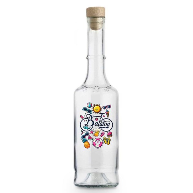 Balaton Biciklis Kerekparos Palinkas Uveg Magyar Ajandek 500ml Pu069