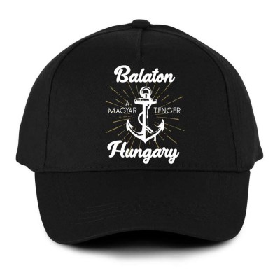 Balaton Sapka Balatonos Baseballsapka A Magyar Tenger Bs268 Fekete