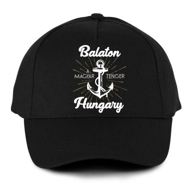 Balaton Sapka Balatonos Baseballsapka A Magyar Tenger Bs268 Fekete