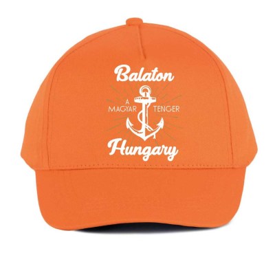 Balaton Sapka Balatonos Baseballsapka A Magyar Tenger Bs268 Narancs