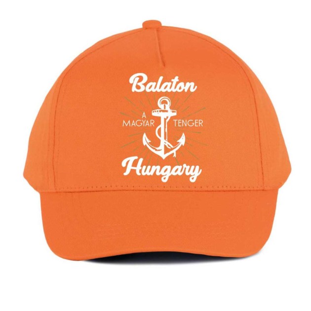 Balaton Sapka Balatonos Baseballsapka A Magyar Tenger Bs268 Narancs
