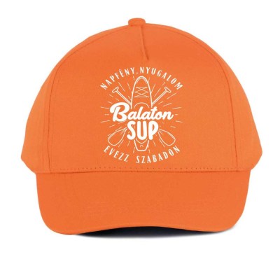 Balaton Sapka Balatonos Baseballsapka Balaton Sup Bs269 Narancs
