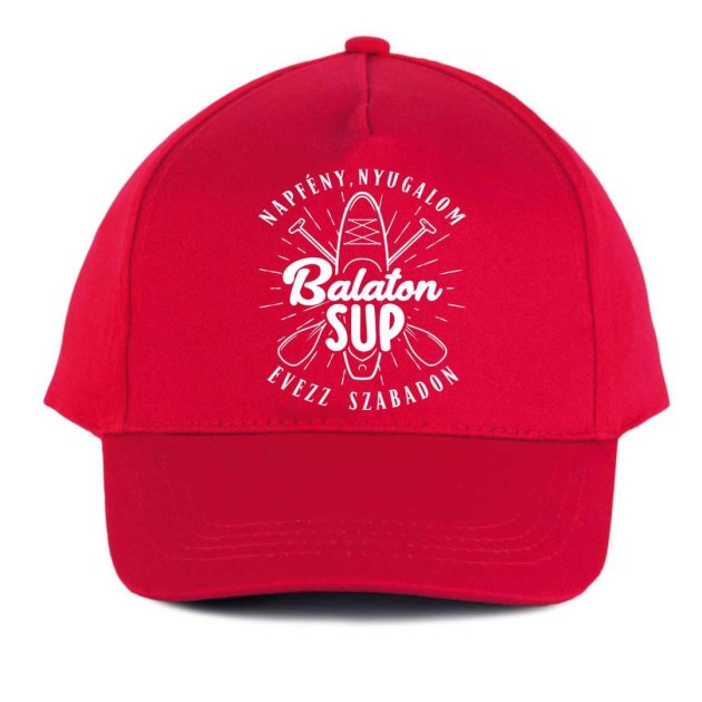 Balaton Sapka Balatonos Baseballsapka Balaton Sup Bs269 Piros