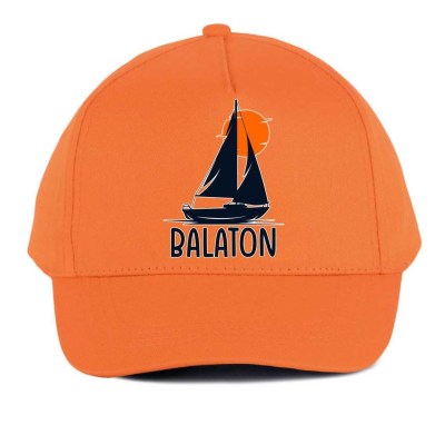 Balaton Sapka Balatonos Baseballsapka Balaton Vitorlas Bs272 Narancs