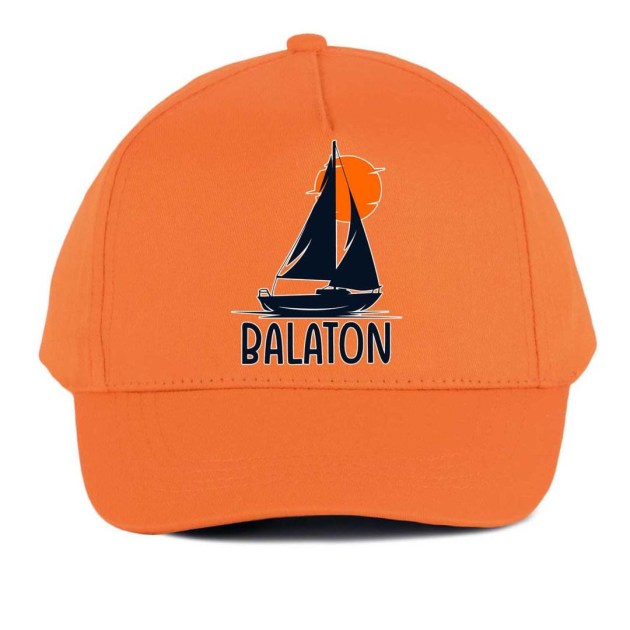 Balaton Sapka Balatonos Baseballsapka Balaton Vitorlas Bs272 Narancs