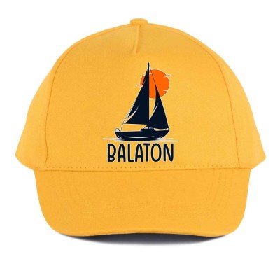 Balaton Sapka Balatonos Baseballsapka Balaton Vitorlas Bs272 Sarga