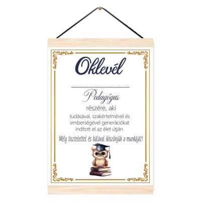 Ballagasi Ajandek Oklevel Ballagasra Pedagogus Napra