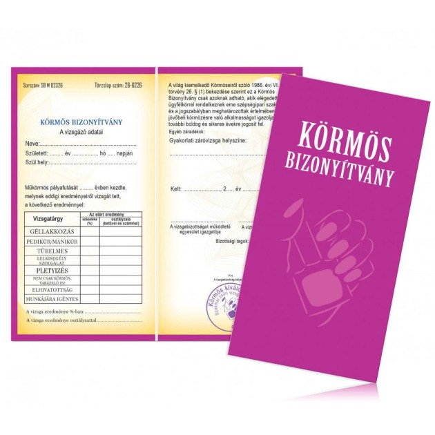 Bizonyitvany Biz048 Kormos Bizonyitvany Ajandek Kormosnek