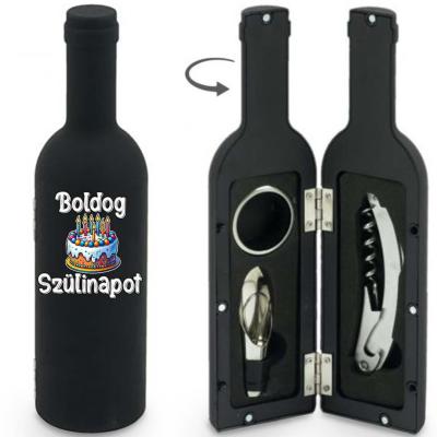 Bny053 Bornyito Szett 3 Darabos Boldog Szulinapot Tortas Ajandek Szulinapra