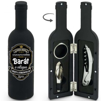Bny099 Bornyito Szett 3 Darabos Legnagyszerubb Barat Ajandek Baratnak