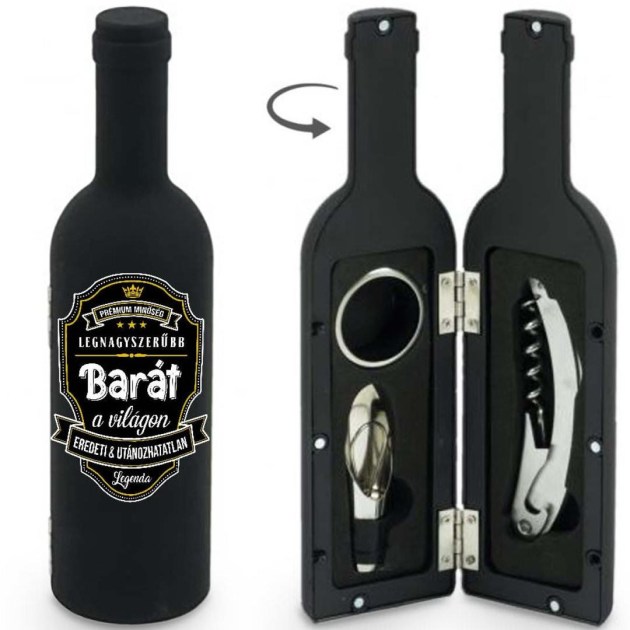 Bny099 Bornyito Szett 3 Darabos Legnagyszerubb Barat Ajandek Baratnak