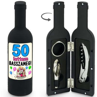 Bny182 Bornyito Szett 3 Darabos 50 Lettem Basszameg Ajandek 50. Szulinpara