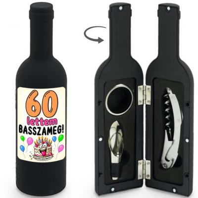 Bny183 Bornyito Szett 3 Darabos 60 Lettem Basszameg Ajandek 60. Szulinpara