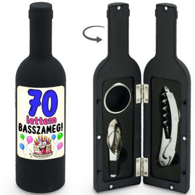 Bny184 Bornyito Szett 3 Darabos 70 Lettem Basszameg Ajandek 70. Szulinpara