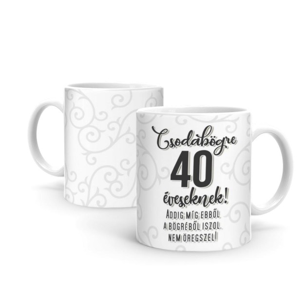 Bogre B865 40 Szulinapi Ajandek Otlet Csodabogre