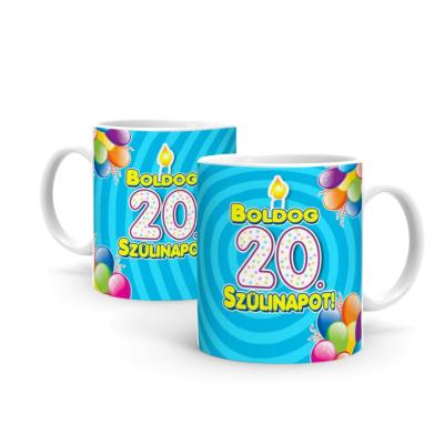 Bogre B895 20 Szulinapi Ajandek Boldog 20 Szulinapot