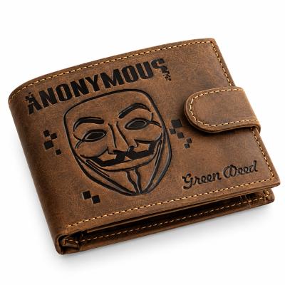 Bor Penztarca Anonymous Mintaval Greendeed Anon1021 T Barna 68652f2d6aba8