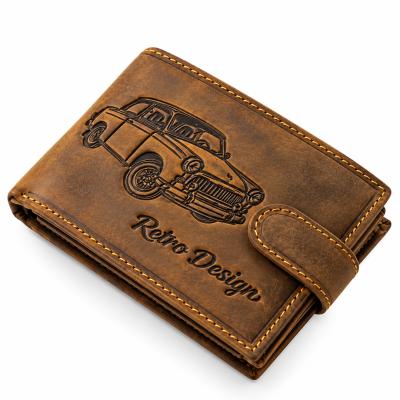 Bor Penztarca Trabant Mintaval Barna Ret1021 T