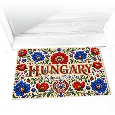 Budapest Labtorlo Hungary Mat La212 Hungary Kalocsa Folk Art