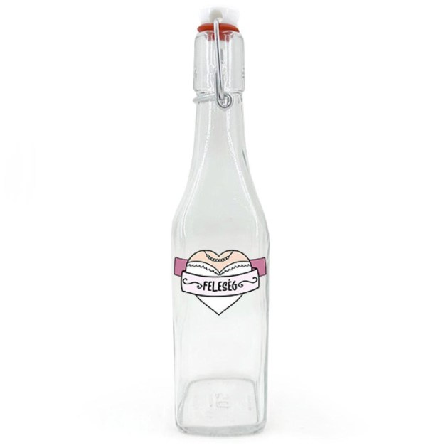 Csatos Uveg 500ml Feleseg Eksuvoi Kellek Evfordulos Ajandek