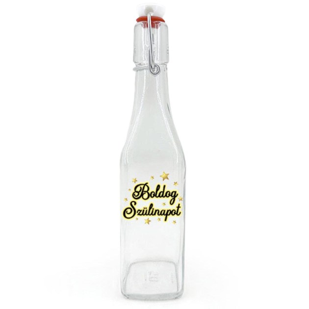 Csu001 Csatos Uveg 500ml Boldog Szulinapot Szulinapi Ajandek