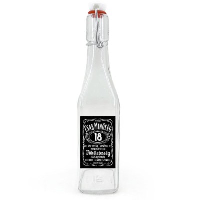 Csu060 Csatos Uveg 500ml Csak Minoseg 18 Ajandek 18. Szulinapra