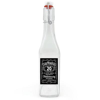 Csu061 Csatos Uveg 500ml Csak Minoseg 20 Ajandek 20. Szulinapra