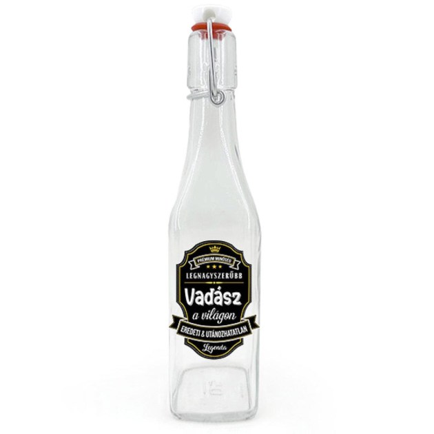 Csu124 Csatos Uveg 500ml Legnagyszerubb Vadasz Ajandek Vadasznak