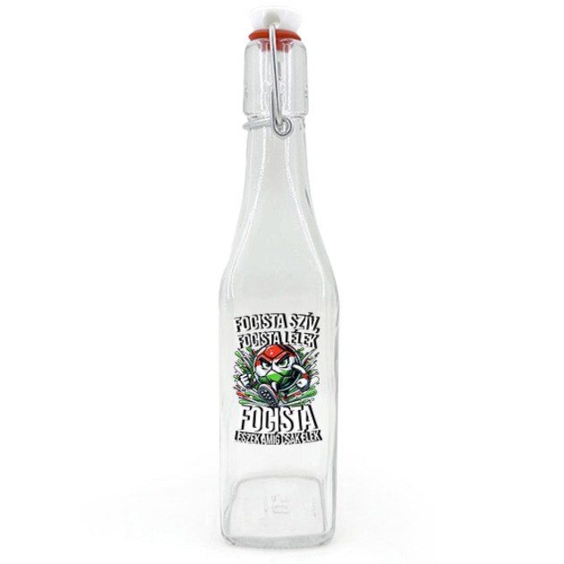 Csu151 Csatos Uveg 500ml Focista Sziv Magyar Szurkoloi Ajandek