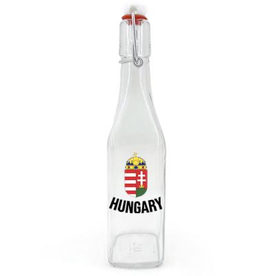 Csu154 Csatos Uveg 500ml Cimer Hungary Szurkoloi Ajandek Magyar Souvenir