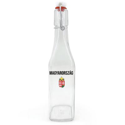 Csu155 Csatos Uveg 500ml Magyarorszag Cimer Szurkoloi Ajandek Magyar Souvenir