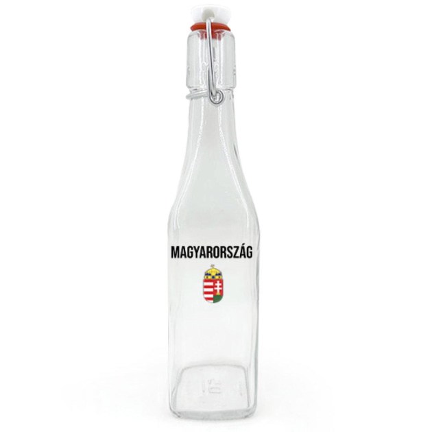 Csu155 Csatos Uveg 500ml Magyarorszag Cimer Szurkoloi Ajandek Magyar Souvenir