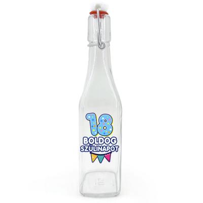 Csu167 Csatos Uveg 500ml 18 Boldog Szulinapot Ajandek 18. Szulinapra