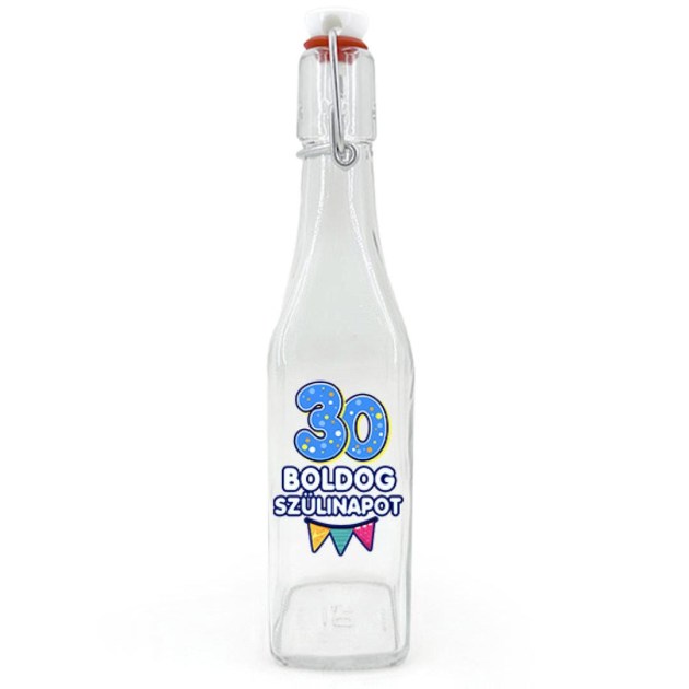 Csu169 Csatos Uveg 500ml 30 Boldog Szulinapot Ajandek 30. Szulinapra