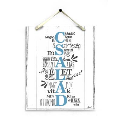 Dekor Falikep Dekoracios Ajandek Noknek Ferfiaknak Csalad Pt044