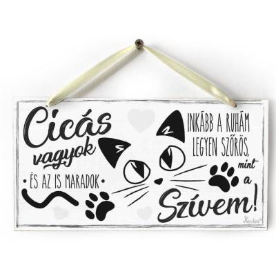 Dekor Tabla Tb008 Cicas Vagyok