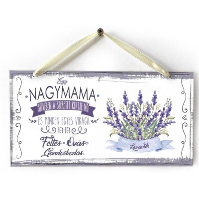 Dekor Tabla Tb029 Egy Nagymama Sziveben