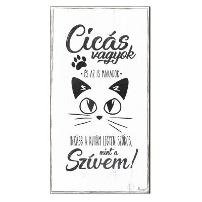 Fa Dekor Tabla Hutomagnes Hfd012 Cicas Ajandek Otletek