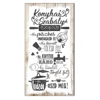 Fa Dekor Tabla Hutomagnes Hfd021 Konyhai Dekoracios Ajandek Otletek