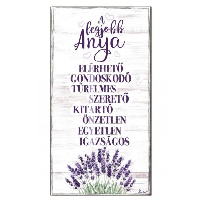 Fa Dekor Tabla Hutomagnes Hfd030 Anyak Napi Ajandek Otletek Anyaknak